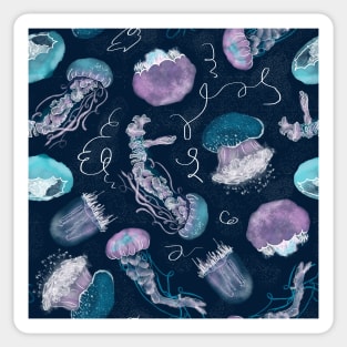 Jellyfish Squigglies Sticker